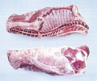 Carré de lechazo fresco de Aranda